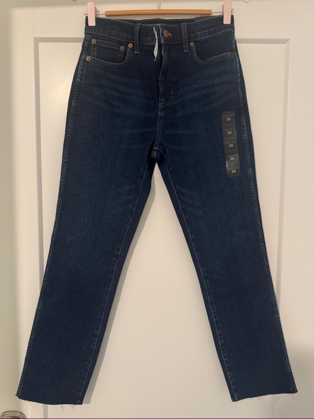 J Crew Classic Vintage All Day Stretch Straight Leg Jeans NWT
